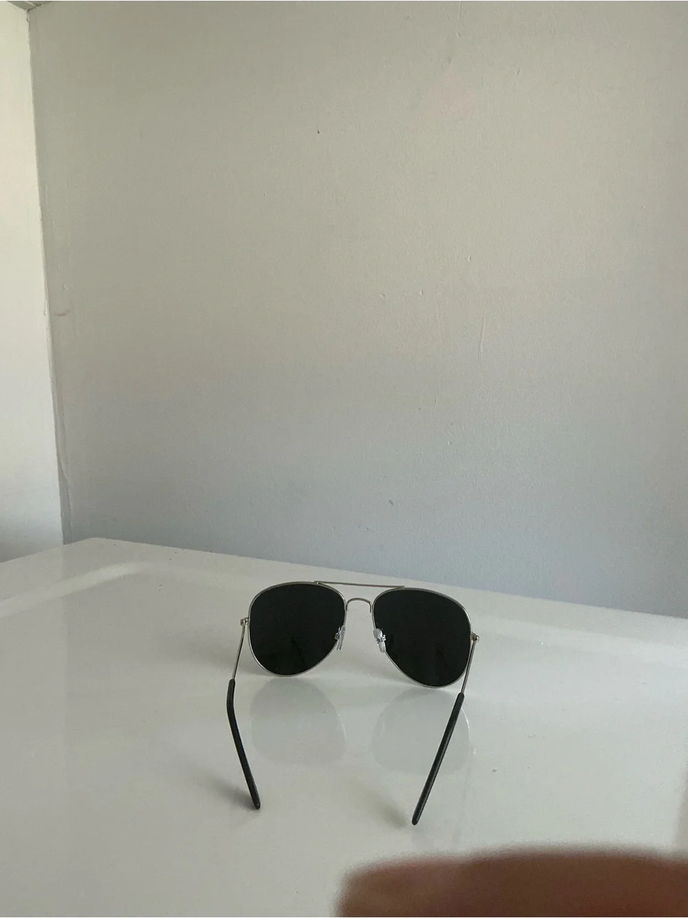 Aviator Men’s Sunglasses in Silver